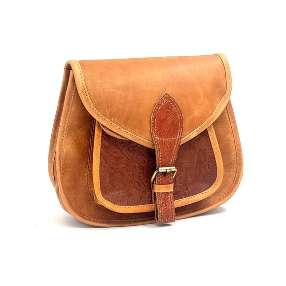 Genuine Leather Soft Crossbody Bag, Lhtweht Medium Shoulder :v - Picture 1 of 4